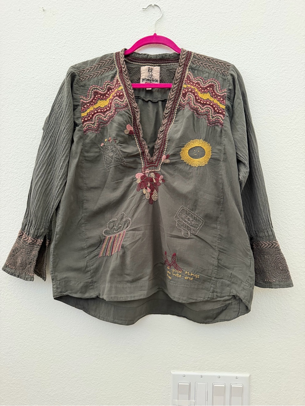 Pete & Greta Lynd cotton tunic